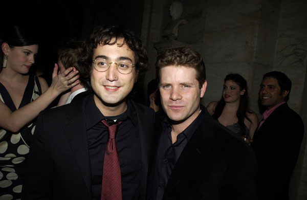 with fiance Royston Langdon, Sean Lennon, Sean Astin and sister Mia Tyler