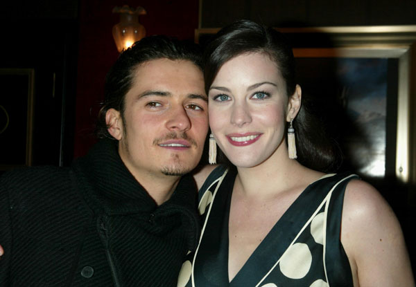 with Orlando Bloom
