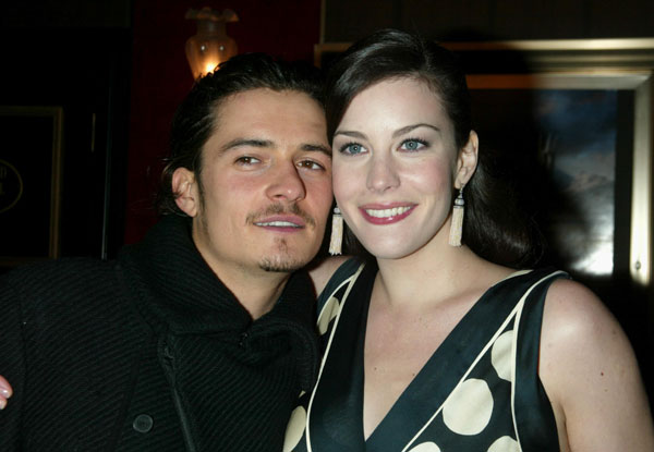 with Orlando Bloom