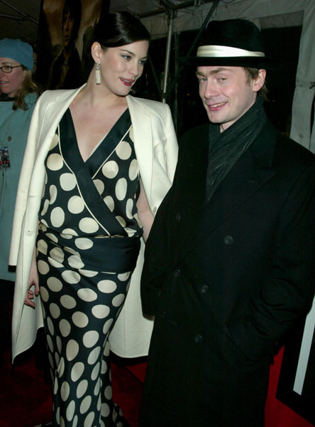 with fiance - Royston Langdon