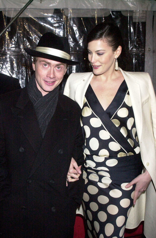with fiance - Royston Langdon