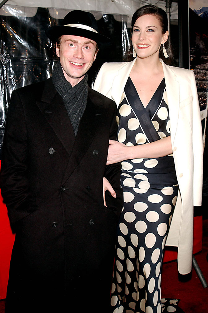 with fiance - Royston Langdon