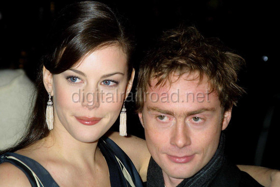 with fiance - Royston Langdon