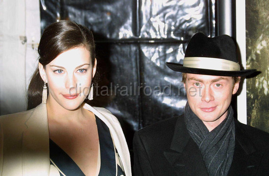 with fiance - Royston Langdon