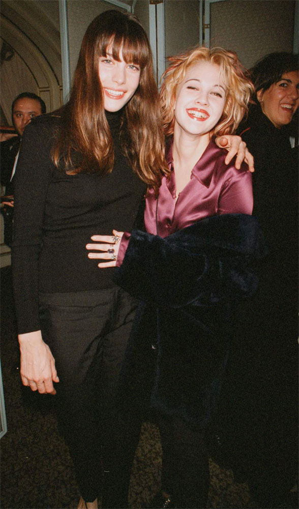 with Drew Barrymore