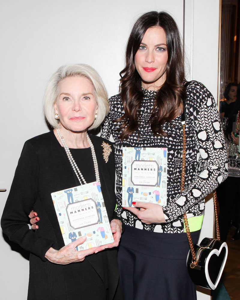 with grandmother Dorothea Johnson