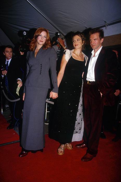 with Martha and Ralph Fiennes