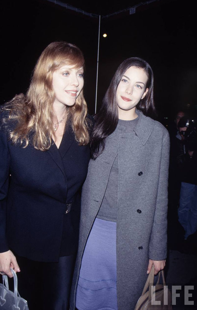 with mom - Bebe Buell