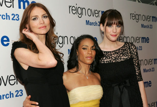 with Saffron Burrows and Jada Pinkett Smith