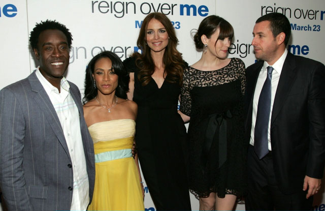 with Don Cheadle, Jada Pinkett Smith, Saffron Burrows and Adam Sandler