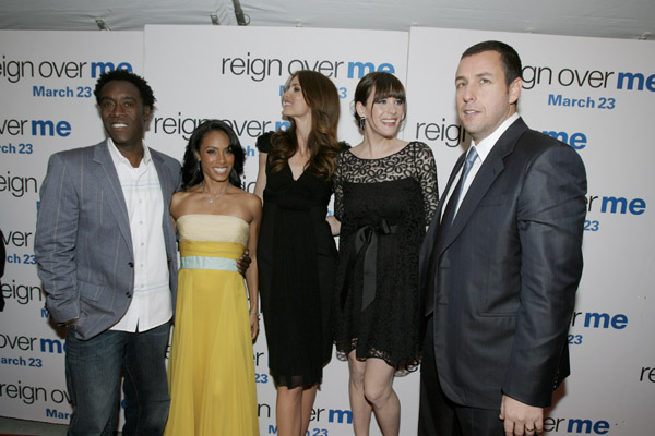with Don Cheadle, Jada Pinkett Smith, Saffron Burrows and Adam Sandler