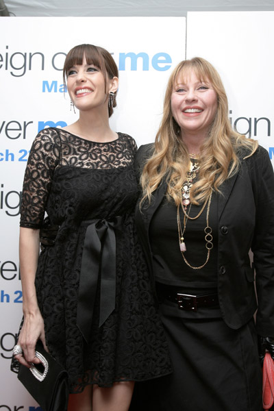 with mom - Bebe Buell