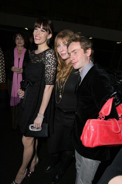 with mom Bebe Buell and husband Royston Langdon