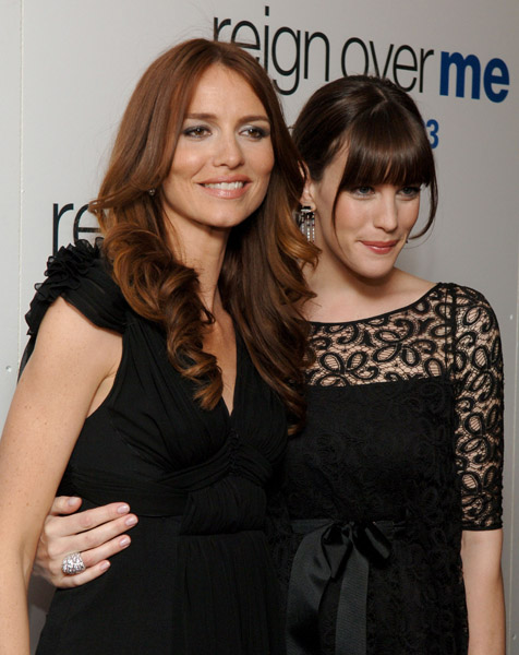with Saffron Burrows