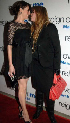 with mom - Bebe Buell