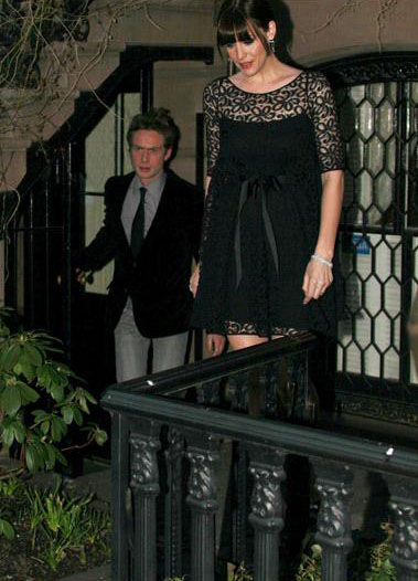 with husband - Royston Langdon