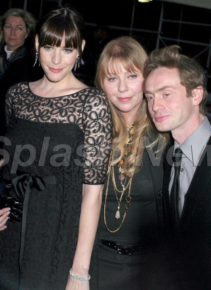 with mom Bebe Buell and husband Royston Langdon