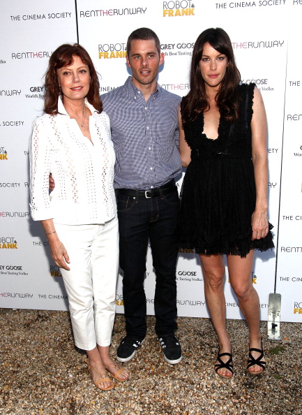 with Susan Sarandon and James Marsden