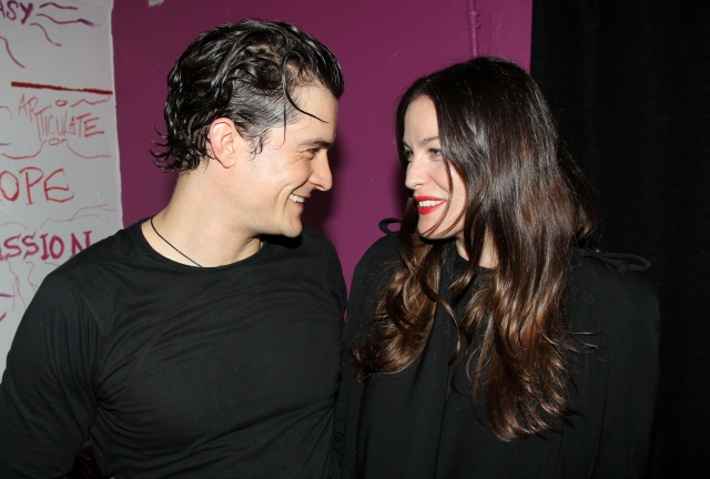 with Orlando Bloom