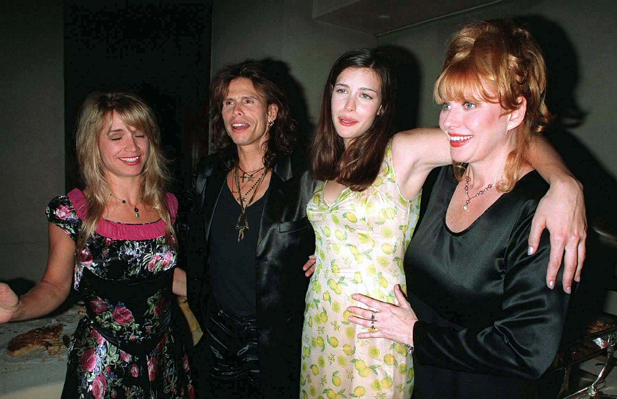 with dad Steven Tyler and mom Bebe Buell