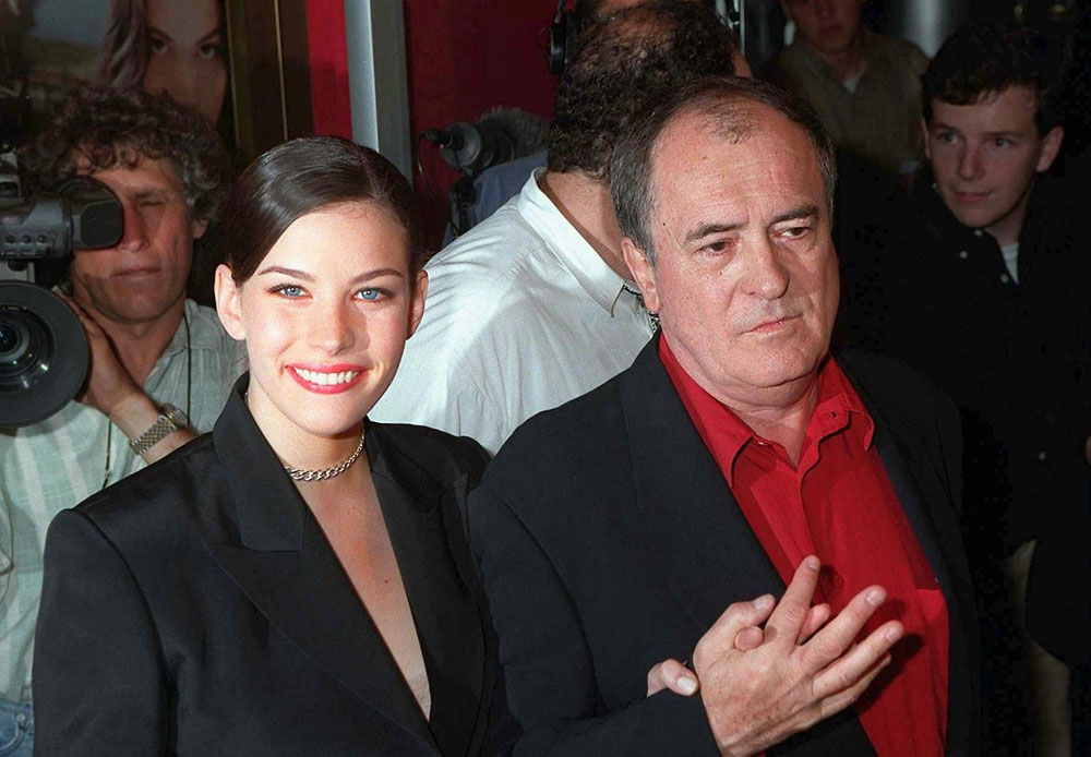 with Bernardo Bertolucci, at Stealing Beauty Premiere