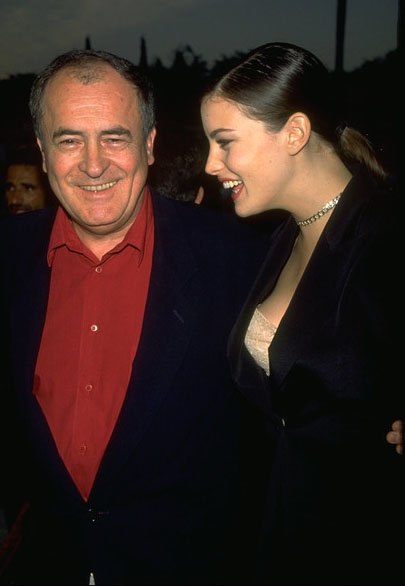 with Bernardo Bertolucci, at Stealing Beauty Premiere