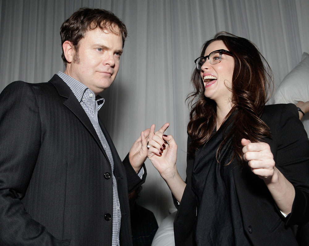 with Rainn Wilson