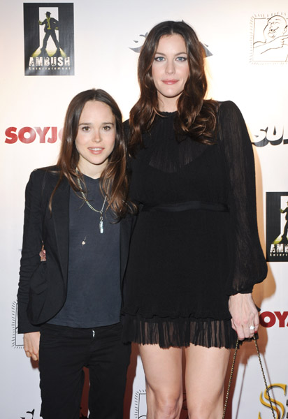 with Ellen Page