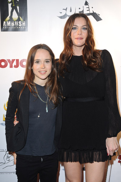 with Ellen Page