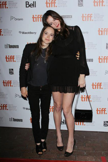 with Ellen Page