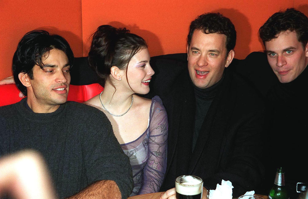 with Johnathon Schaech, Tom Hanks and Tom Everett Scott