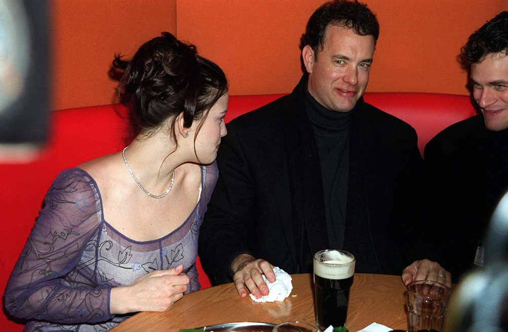 with Tom Hanks and Tom Everett Scott
