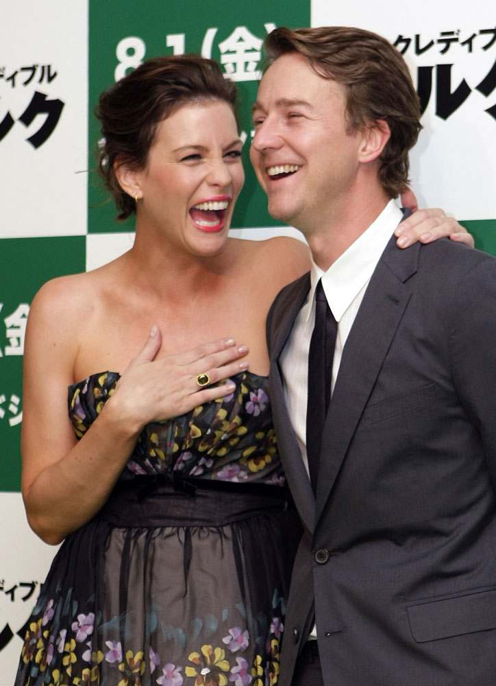 with Edward Norton