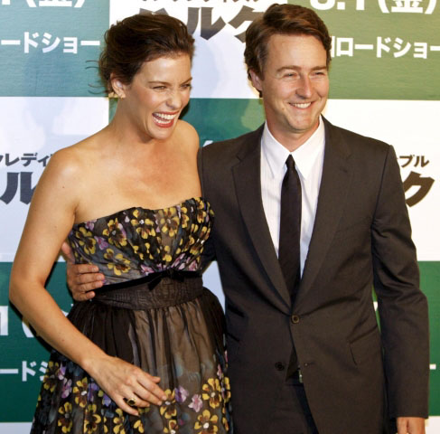 with Edward Norton