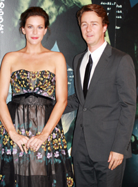 with Edward Norton