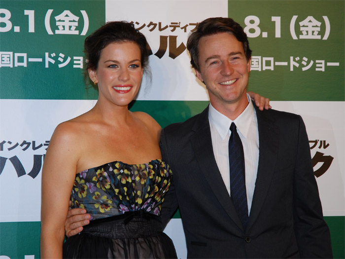 with Edward Norton