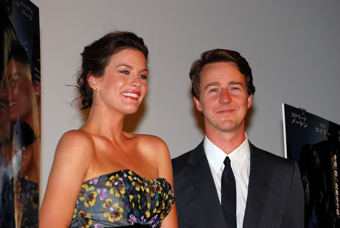 with Edward Norton