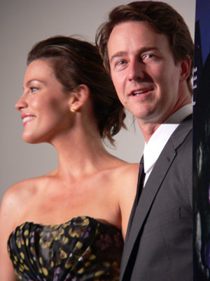 with Edward Norton