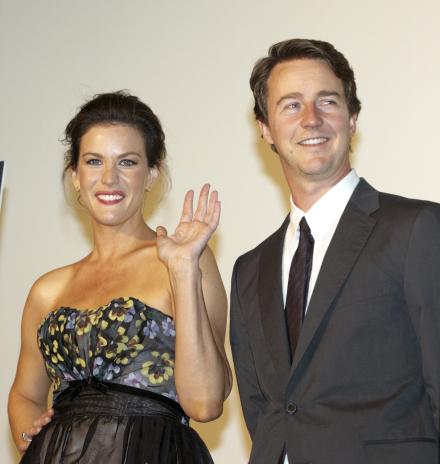 with Edward Norton