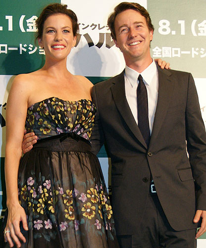 with Edward Norton