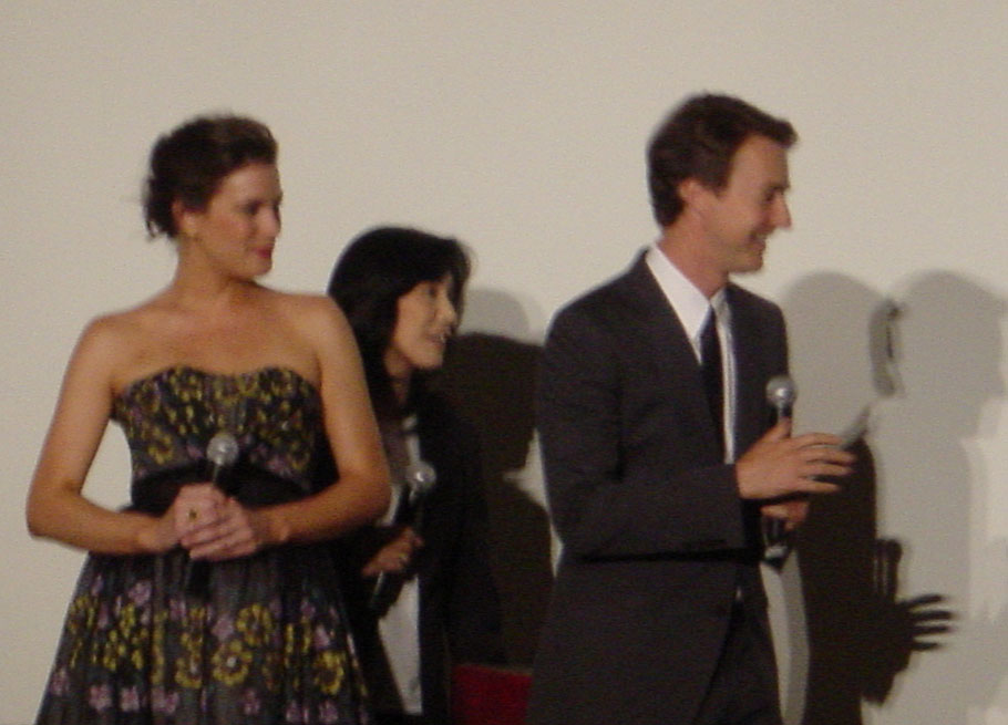 with Edward Norton