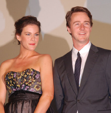 with Edward Norton