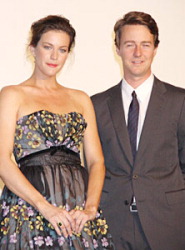 with Edward Norton