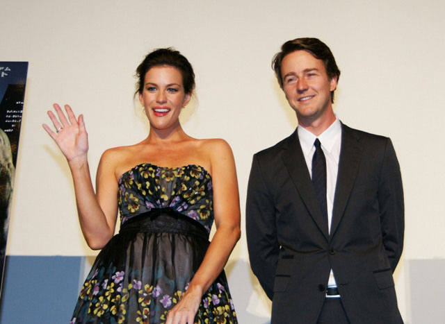 with Edward Norton