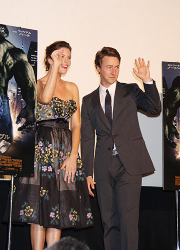 with Edward Norton