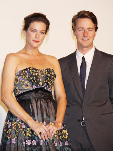 with Edward Norton