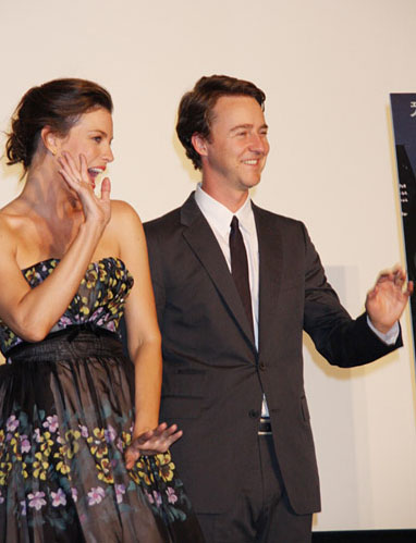 with Edward Norton