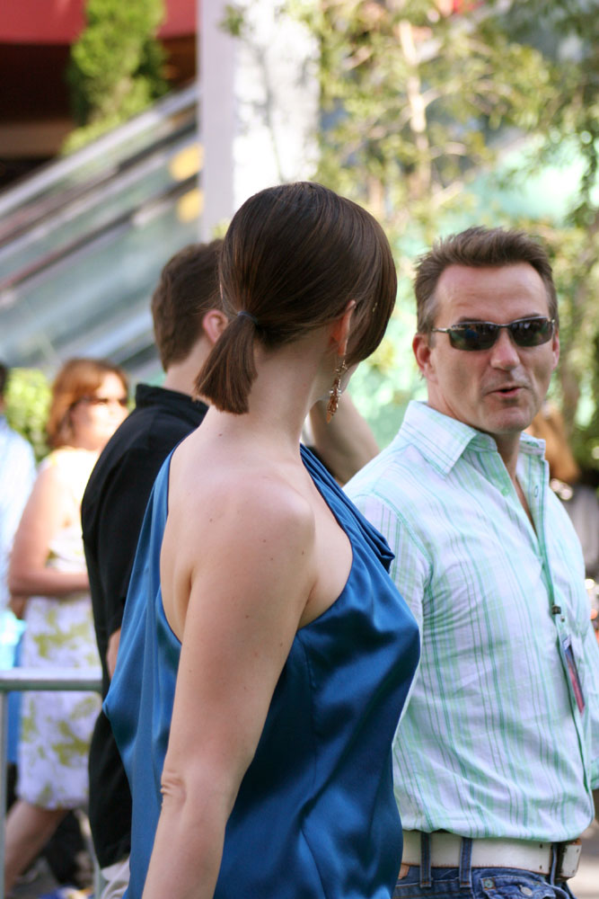 with Stephen Huvane; Courtesy of Daniel Dormann