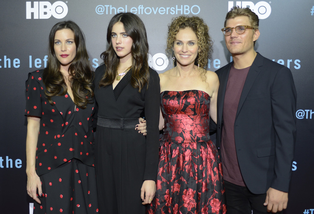 with Margaret Qualley, Amy Brenneman and Chris Zylka