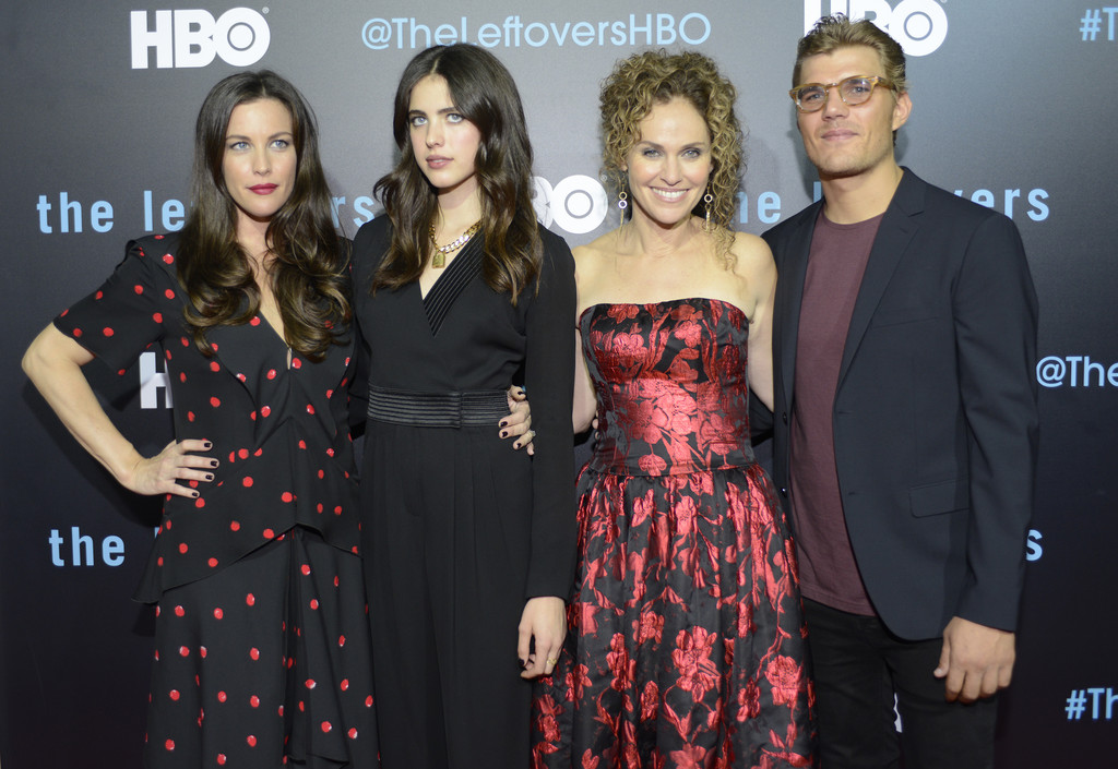 with Margaret Qualley, Amy Brenneman and Chris Zylka